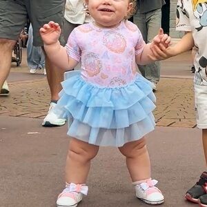 Disney Inspired tutu onesie dress